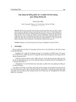 Xây dựng hệ thống giám sát và phân tích lưu lượng giao thông đường bộ