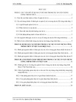 Tiểu Luận Môn Học: Quản Lý Dự Án Xây Dựng GIẢI PHÁP GIẢM NHẸ RỦI RO TRONG CÁC DỰ ÁN XÂY DỰNG CÔNG TRÌNH THỦY Ở VIỆT NAM