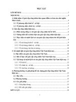 Tiểu luận Chủ nghĩa khoa học xã hội - Sứ mệnh lịch sử của giai cấp công nhân Việt Nam hiện nay