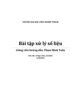 34 bài tập phân tích và xử lý dữ liệu bằng R