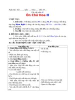 Tuần 12. Ôn chữ hoa: H