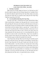 MÔ HÌNH DU LỊCH CỘNG ĐỒNG TẠI LÀNG CHÀI VUNG VIÊNG  HẠ LONG