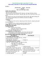 Giáo án lớp 5 soạn theo CV 2345 (Tải trọn bộ trong file đính kèm)