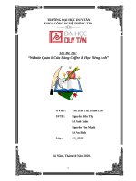 Website quản lí cửa hàng coffee và học tiếng anh