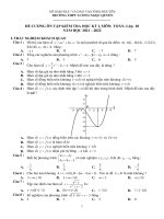 Đề cương HK1 Toán 10 năm 2021 - 2022 trường Lương Ngọc Quyến - Thái Nguyên - TOANMATH.com