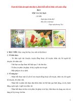 Trọn bộ Giáo án ngữ văn lớp 6_Sách Kết nối tri thức với cuộc sống