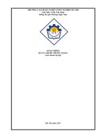 Giáo trình Quản trị hệ thống mạng