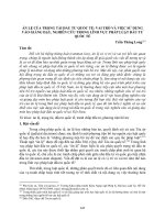 Án lệ của trọng tài đầu tư quốc tế: Vai trò và việc sử dụng vào giảng dạy, nghiên cứu trong lĩnh vực pháp luật đầu tư quốc tế