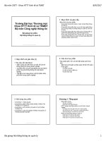 Bài giảng Hệ thống thông tin quản lý  Trường đại học Thương Mại