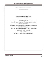 H s mi thu goi cc khoan nhi toa nh 