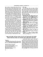 Hiệu quả điều trị đau vùng cổ gáy do thoái hóa cột sống bằng phương pháp cấy chỉ kết hợp chiếu đèn tần phổ