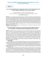 Các giải pháp kiểm soát nhiệt độ ngưng tụ để tiết kiệm năng lượng trong hệ thống lạnh công nghiệp
