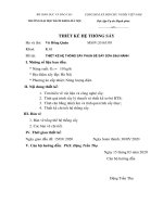 Đồ án thiết kế hệ thống sấy phun để sấy sữa đậu nành