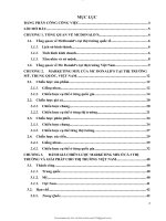 SO SÁNH CHIẾN LƯỢC MARKETING MIX CỦA MCDONALD’S TẠI THỊ TRƯỜNG MỸ, TRUNG QUỐC VÀ VIỆT NAM