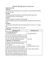 Ga trong meo con va cun con