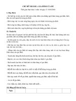 giao an chu de gia dinh