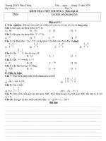 Kiem tra dai so 8 Chuong I