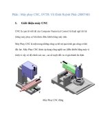 tiểu luận giới thiệu máy CNC 