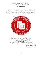 Quy luật quan hệ sản xuất phù hợp với trình độ phát triển của lực lượng sản xuất và vận dụng vào sự nghiệp đổi mới ở nước ta hiện nay  