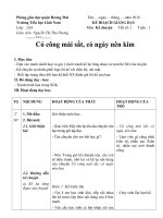 Giao duc Tieu hoc CDDH Giao an hoc ki 1