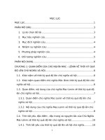 Quan điểm của chủ nghĩa mác – lênin về thời kỳ quá độ lên chủ nghĩa xã hội và những vấn đề đặt ra với thời kỳ quá độ lên chủ nghĩa xã hội ở việt nam hiện nay 