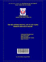 (Đồ án tốt nghiệp) tìm hiểu spring restful API và xây dựng website bán sách online 