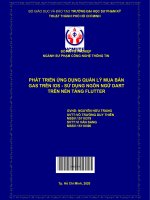 (Đồ án tốt nghiệp) phát triển ứng dụng quản lý mua bán gas trên IOS   sử dụng ngôn ngữ DART trên nền tảng flutter 
