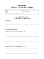 Bai thi nghiem so 1 Thí nghiệm vật liệu in SPKT