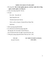 sáng kiến kinh nghiệm lớp 5: Phân biệt từ đồng âm và nhiều nghĩa