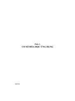 Giáo trình Hóa học: Phần 2 - Trường ĐH Giao thông Vận tải