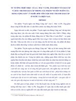 TƯ TƯỞNG TRIẾT học  của c  mác và PH  ĂNGGHEN về GIAI cấp và đấu TRANH GIAI cấp TRONG tác PHẨM “TUYÊN NGÔN của ĐẢNG CỘNG sản”  ý NGHĨA đối với CUỘC đấu TRANH GIAI cấp ở nước TA HIỆN NAY