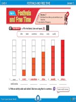 Giáo án trình chiếu tiếng anh 6 bộ i learn smart world unit 4 