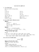 Cong thuc xac suat thong ke 