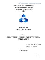 ĐỀ TÀI PHÂN TÍCH SỰ CHUYỂN đổi KỸ THUẬT SỐ ở MỸ LA TINH 