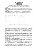 SẢN PHẨM DẦU MỎ - XÁC ĐỊNH ÁP SUẤT HƠI (PHƯƠNG PHÁP MINI) Standard Test Method for Vapor Pressure of Petroleum Products (Mini Method)