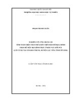 Nghiên cứu ứng dụng GIS tính toán diện tích thửa đất trên bản đồ địa chính theo bề mặt địa hình thực ở khu vực đồi núi lấy ví dụ tại xã khai trung huyện lục yên tỉnh yên bái converted 