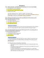 ĐỀ ÔN THI THỊ TRƯỜNG TÀI CHÍNH QUỐC TẾ CÓ ĐÁP ÁN