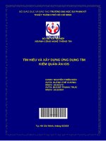 Tìm hiểu và xây dựng ứng dụng tìm kiếm quán ăn iOS 