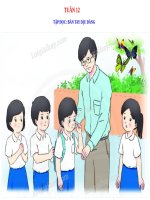 TIẾNG VIỆT  LỚP 2 CHÂN TRỜI SÁNG TẠO