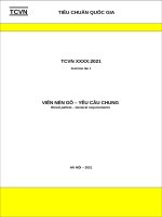 TCVN: VIÊN NÉN GỖ – YÊU CẦU CHUNG Wood pellets - General requirements