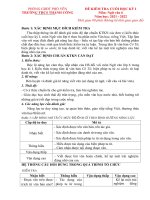 ĐỀ CUỐI kì i văn 6 ( 21   22) 