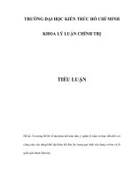 Tư tưởng HCM về đại đoàn kết toàn dân, ý nghĩa lý luận và thực tiễn đối với công cuộc xây dựng khối đại đoàn kết dân tộc trong quá trình xây dựng và bảo vệ tổ quốc giai đoạn hiện nay 
