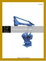 BÀI tập lớn kĩ THUẬT ROBOT tìm HIỂU ROBOT MPL800II