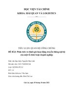 Tiểu luận quan hệ công chúng về truyền thông nội bộ của EVNNPT