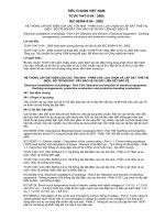 HỆ THỐNG LẮP ĐẶT ĐIỆN CỦA CÁC TÒA NHÀ - PHẦN 5-54: LỰA CHỌN VÀ LẮP ĐẶT THIẾT BỊ ĐIỆN - BỐ TRÍ NỐI ĐẤT, DÂY BẢO VỆ VÀ DÂY LIÊN KẾT BẢO VỆ