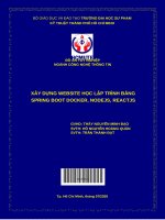 (Đồ án tốt nghiệp) xây dựng website học lập trình bằng spring boot docker, nodejs, reactjs 