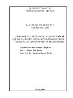 CÔNG NGHỆ GNSS VÀ ỨNG DỤNG TRONG VIỆC THIẾT KẾ CHẾ TẠO MÁY ĐỊNH VỊ VỆ TINH (ROVER) ỨNG DỤNG TRONG ĐO ĐẠC THÀNH LẬP BẢN ĐỒ THEO KỸ THUẬT CORS/RTK. PGS.TS Phạm Công Khải