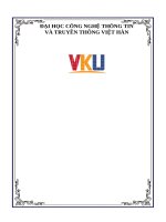 BÁO CÁO ĐỒ ÁN CƠ CỞ 5 ĐỀ TÀI : NHẬN DIỆN KHUÔN MẶT SỬ DỤNG OPENCV. Giảng viên hướng dẫn: NGUYỄN ANH TUẤN