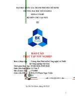 BÁO cáo THỰC tập tốt NGHIỆP tai trung tâm phát triển công nghệ và thiết bị công nghiệp sài gòn 