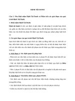 ĐỀ CƯƠNG ĐỊNH TỘI DANH CÓ ĐÁP ÁN